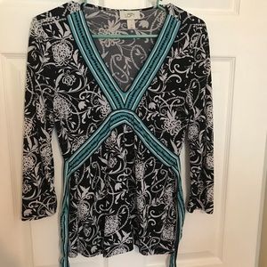 Loft V Neck Blouse